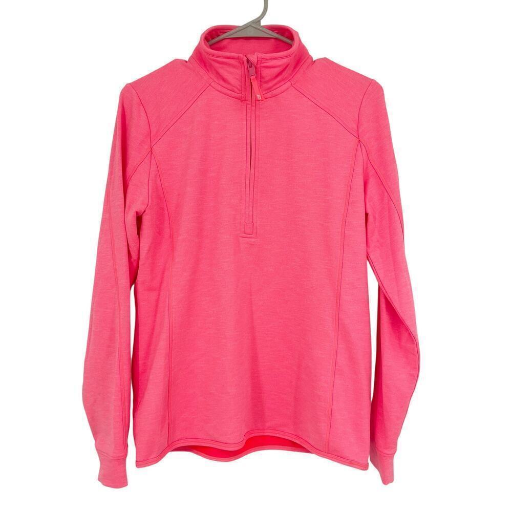Vineyard Vines Performance 1/4 Zip Pullover Pink Size Small Womens
